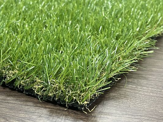 C shape artificial grass 7000DTEX 6straight+8curly apply to outdoor,graden,fence playground